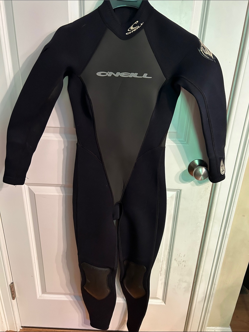O'Neill Black and Gray Women's Full-Length Rashguard Wetsuit